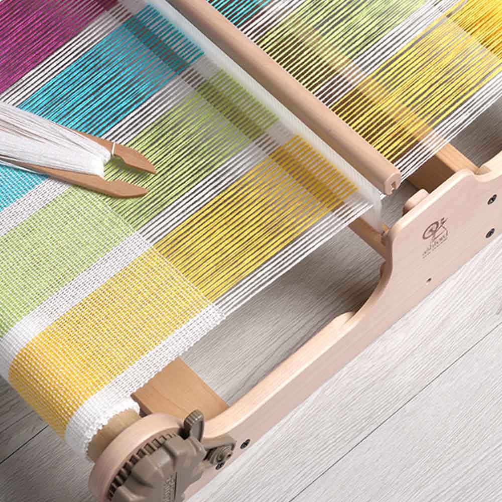 Ashford SampleIt rigid heddle loom with weaving accessories — compact, lightweight, ideal for beginners and experienced weavers