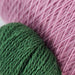 Annabelle scarf weaving kit yarn colors in rose and olive