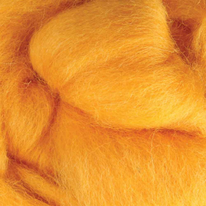 Ashford Corriedale wool top - cheesecake