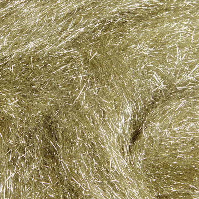 Close-up of Ashford Gold Angelina sparkle fibre
