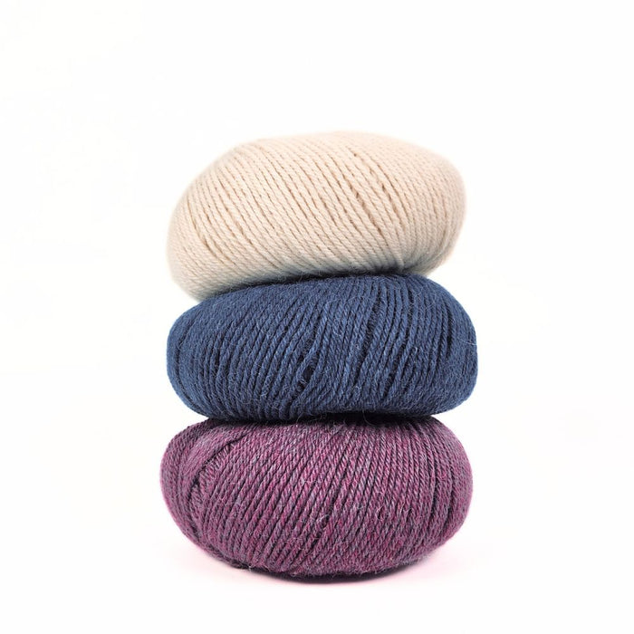 Brume weaving kit Baby Alpaca yarn colourway Orage