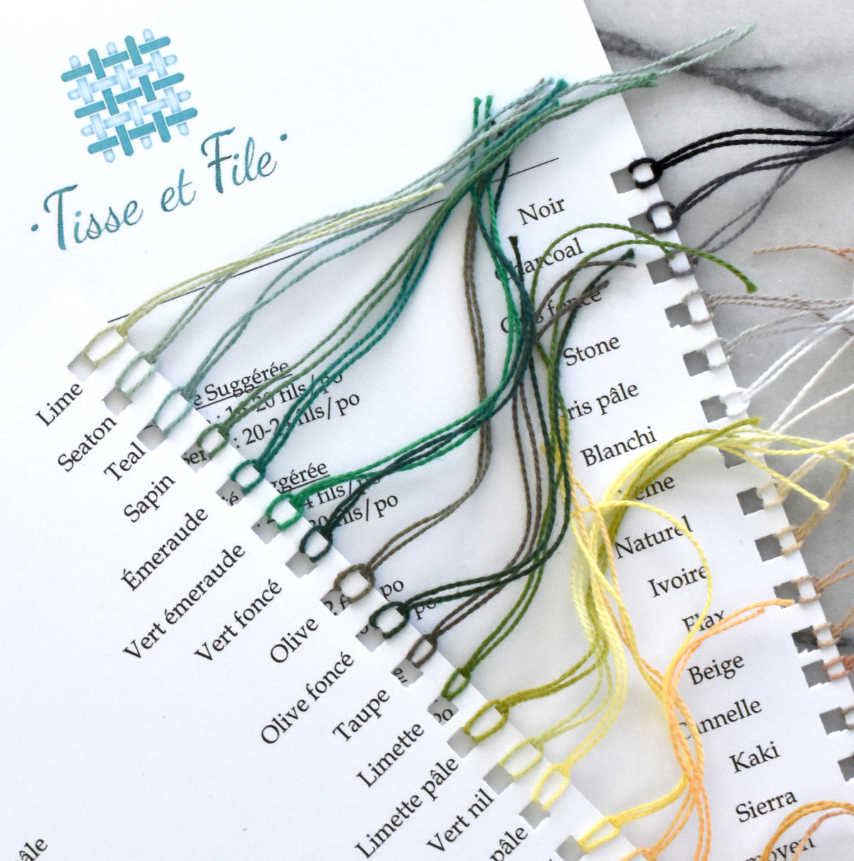 carte-d-chantillons-coton-flamm-cotton-slub-sample-card-tisse-et-file