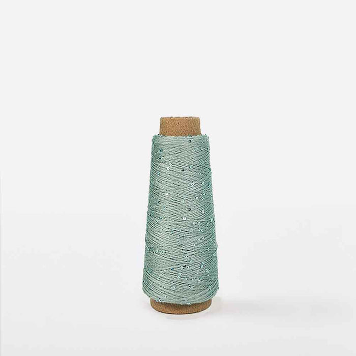 Patina spool of Creative Make It Blümchen paper yarn by Rico Yarns – textured and lightweight for decorative textile projects