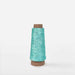 Turquoise spool of Creative Make It Blümchen paper yarn by Rico Yarns – textured and lightweight for decorative textile projects