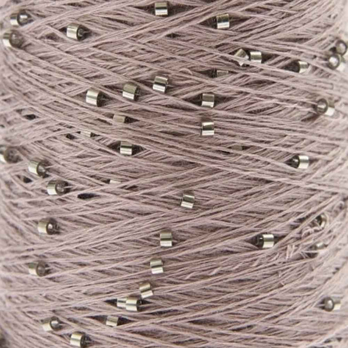 Creative Make It Perlchen decorative beaded thread in Amethyst by Rico Yarns