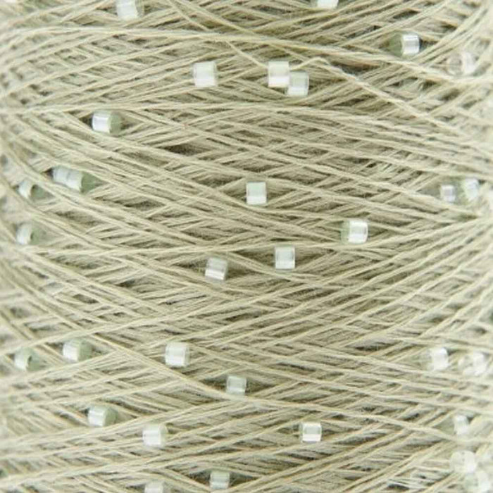 Creative Make It Perlchen decorative beaded thread in Jade by Rico Yarns