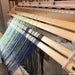 Managing two warps with Double Warp Helping Hands on a Louet loom