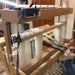 Managing two warps with Double Warp Helping Hands on a Louet loom-ready for treading