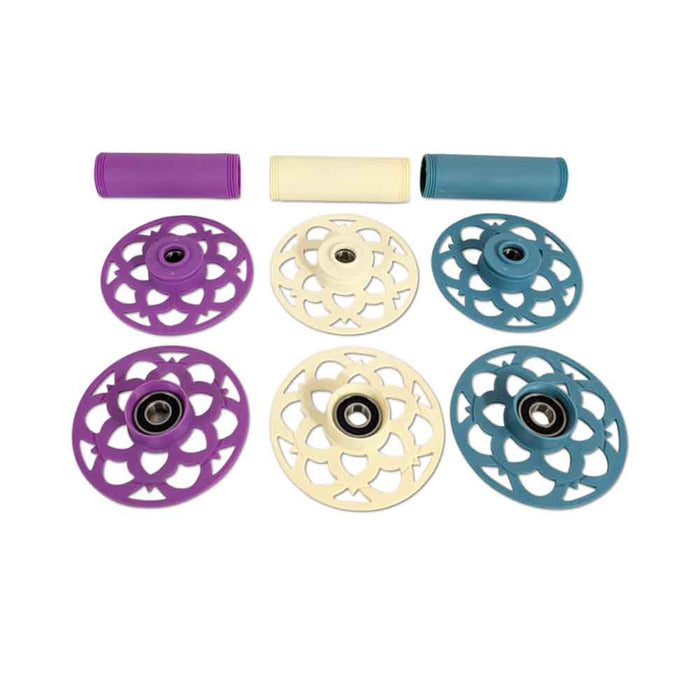 Dreaming Robots EEW Fold bobbins disassembled for tool-free assembly