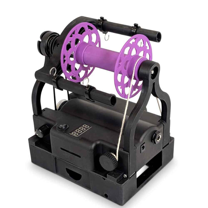Dreaming Robots EEW Fold electronic spinning wheel from opposite side