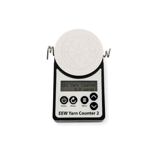EEW Yarn Counter 2 electronic yarn measuring device front view
