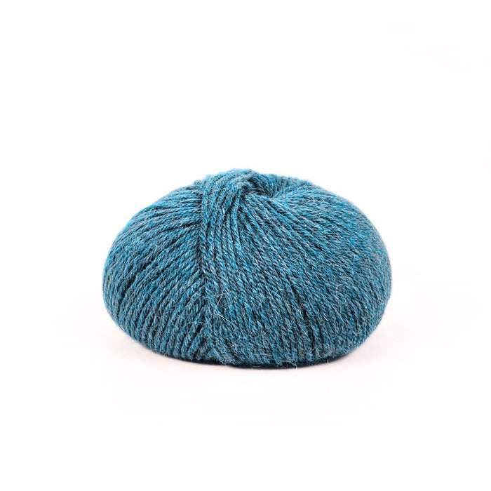 100% Baby Alpaca yarn in Petrol Blue for weaving and knitting