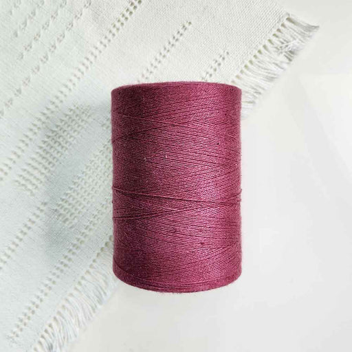 Cone of bourgogne cotolin weaving yarn by Brassard