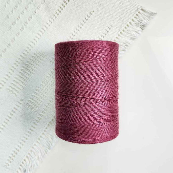 Cone of bourgogne cotolin weaving yarn by Brassard