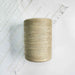 Cone of ivoire cotolin weaving yarn by Brassard