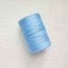 Bleu pale 4/8 cotton weaving yarn cone by Maurice Brassard