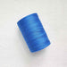Bleu 4/8 cotton weaving yarn cone by Maurice Brassard
