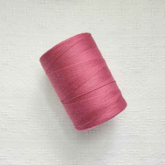 Brique 4/8 cotton weaving yarn cone by Maurice Brassard