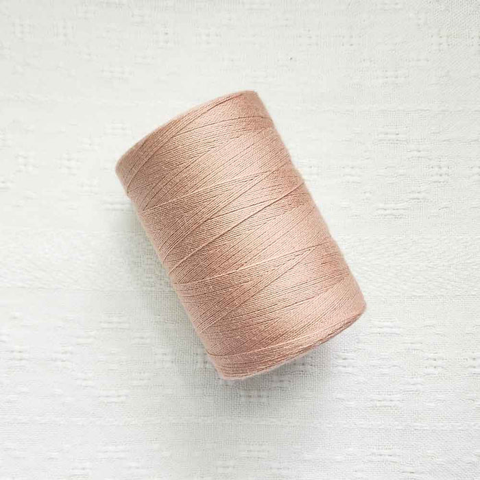Cannelle 4/8 cotton weaving yarn cone by Maurice Brassard