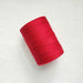 Cerise 4/8 cotton weaving yarn cone by Maurice Brassard