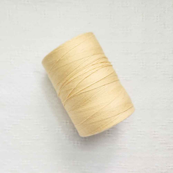 Chamois 4/8 cotton weaving yarn cone by Maurice Brassard