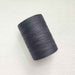 Charcoal 4/8 cotton weaving yarn cone by Maurice Brassard