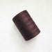 Chocolat 4/8 cotton weaving yarn cone by Maurice Brassard