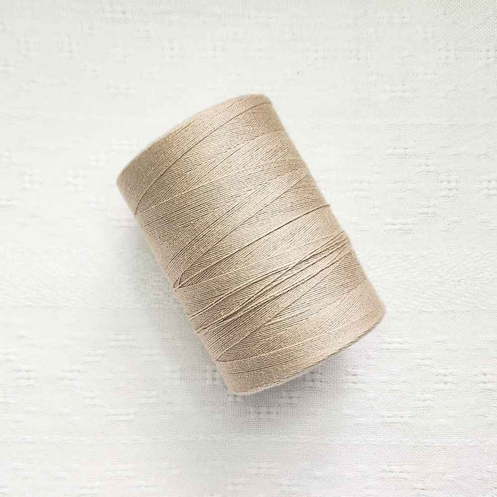 Flax 4/8 cotton weaving yarn cone by Maurice Brassard