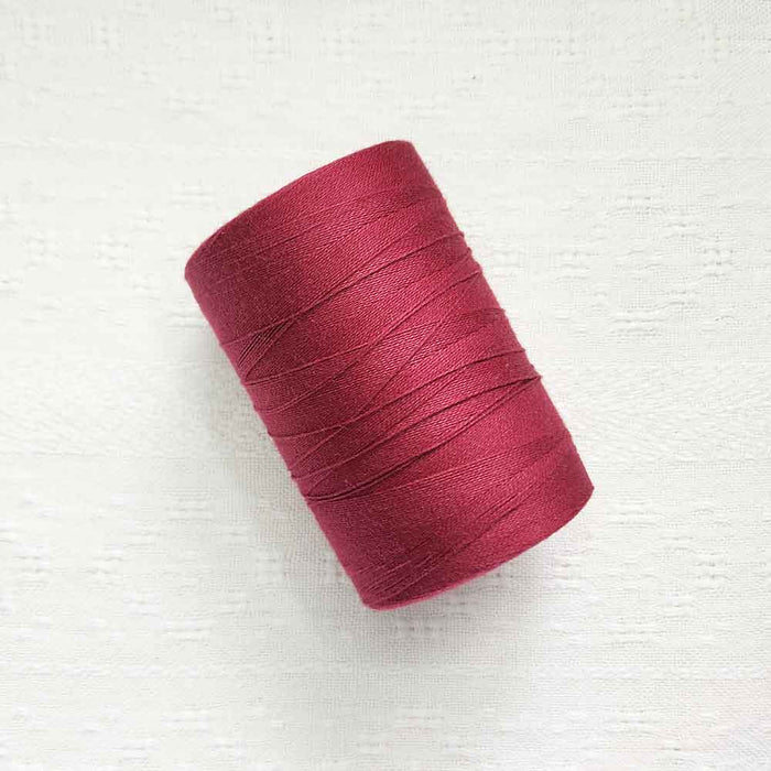 Framboise 4/8 cotton weaving yarn cone by Maurice Brassard