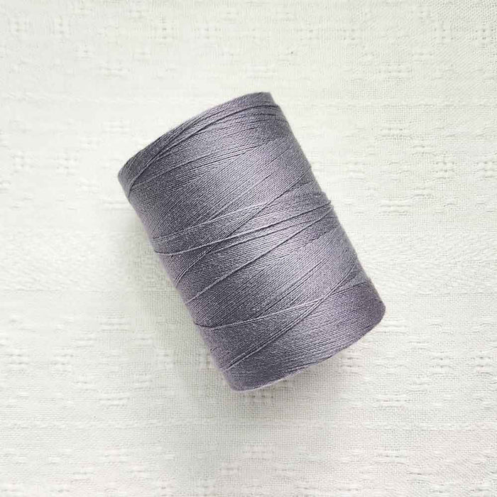 Gris fonce 4/8 cotton weaving yarn cone by Maurice Brassard