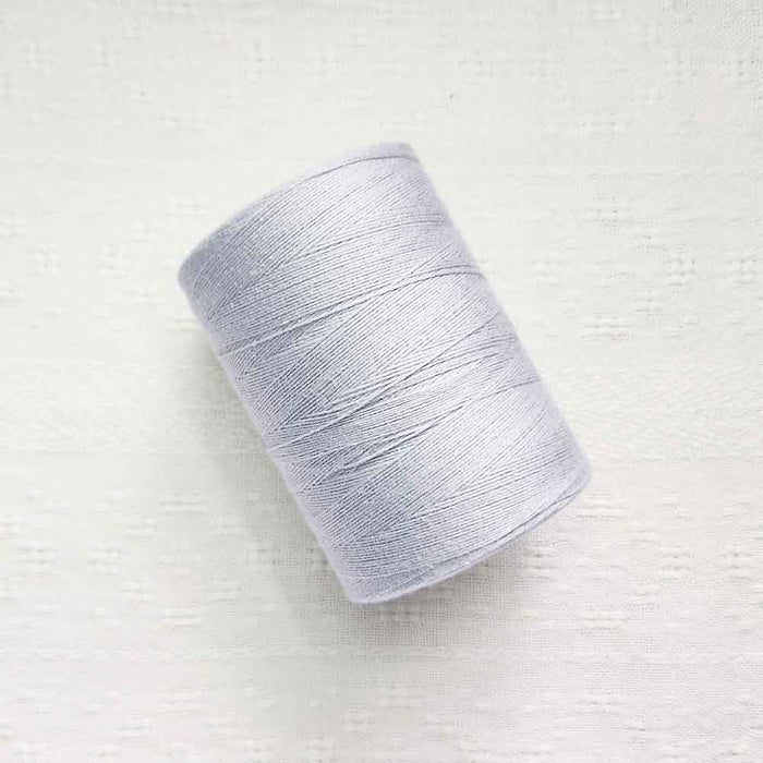 Gris pale 4/8 cotton weaving yarn cone by Maurice Brassard