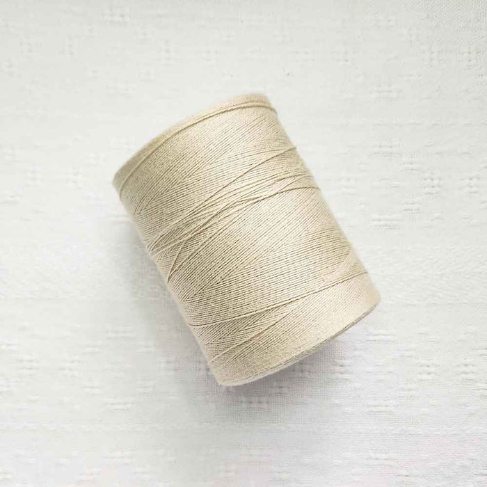 Ivoire 4/8 cotton weaving yarn cone by Maurice Brassard