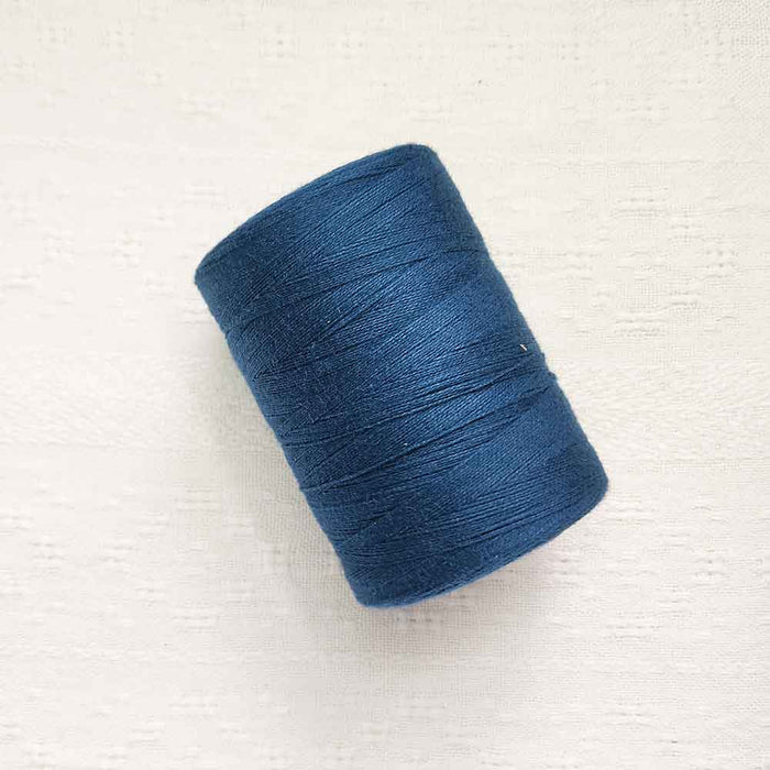 Jeans 4/8 cotton weaving yarn cone by Maurice Brassard