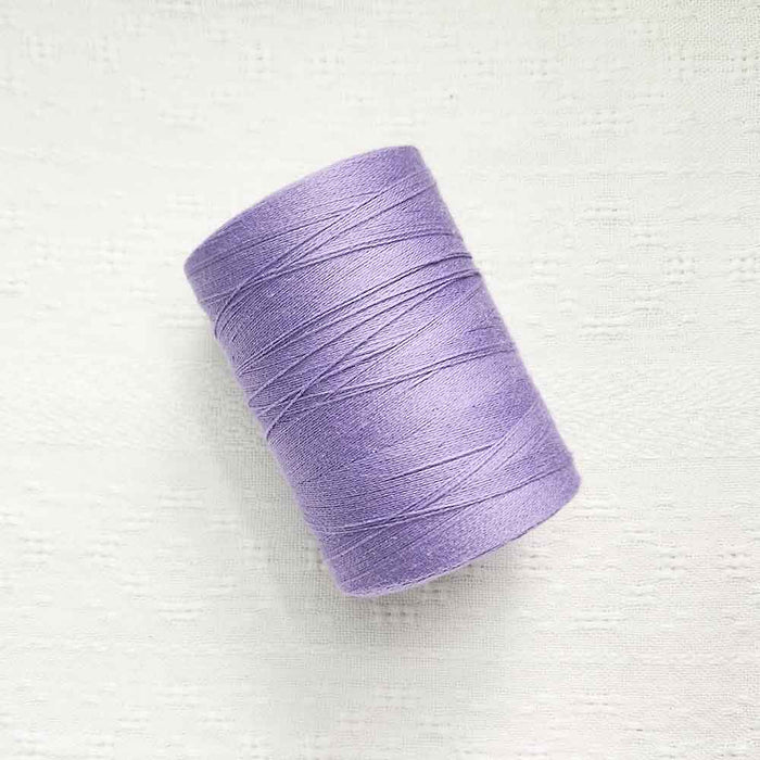 Lilas 4/8 cotton weaving yarn cone by Maurice Brassard