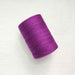 Magenta 4/8 cotton weaving yarn cone by Maurice Brassard