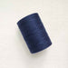 Marine 4/8 cotton weaving yarn cone by Maurice Brassard
