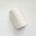 Naturel 4/8 cotton weaving yarn cone by Maurice Brassard