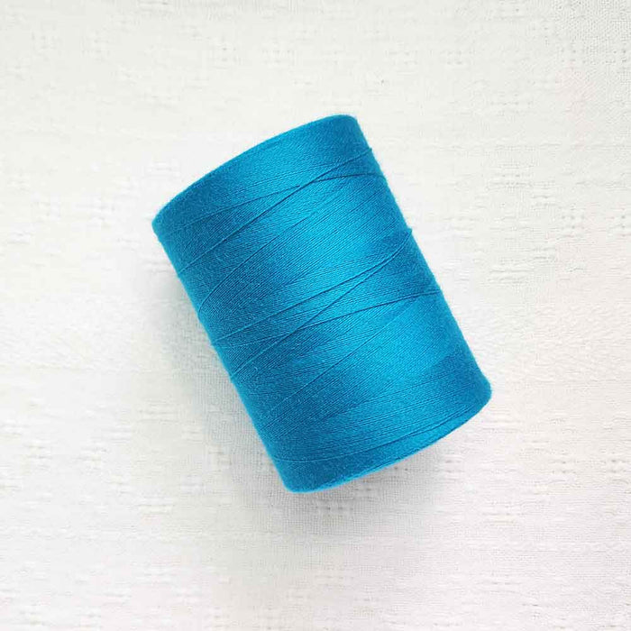 Peacock 4/8 cotton weaving yarn cone by Maurice Brassard