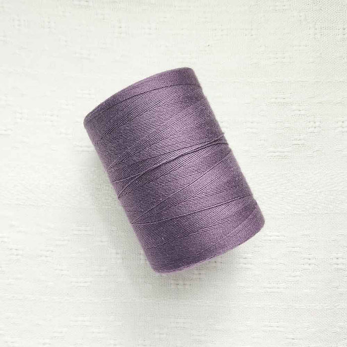PLum 4/8 cotton weaving yarn cone by Maurice Brassard