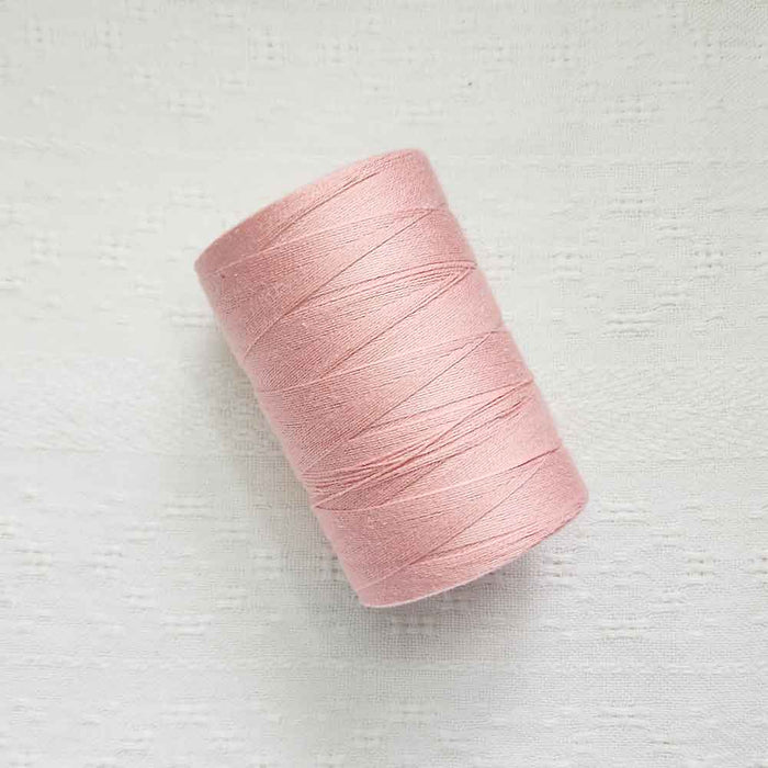 Saumon 4/8 cotton weaving yarn cone by Maurice Brassard