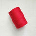 Scarlet 4/8 cotton weaving yarn cone by Maurice Brassard