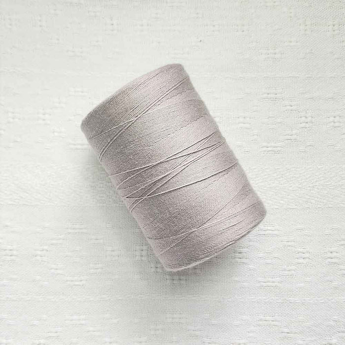 Stone 4/8 cotton weaving yarn cone by Maurice Brassard