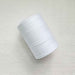 White 4/8 cotton weaving yarn cone by Maurice Brassard
