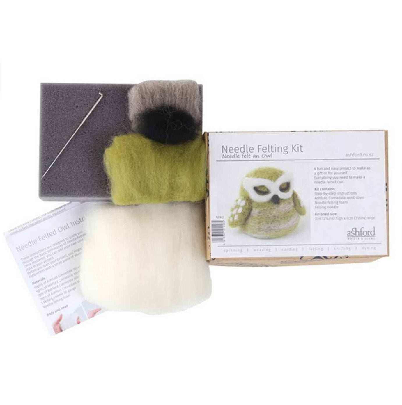 URFEDA Kit de Feutrage à l'aiguille pour Débutants et Adultes, Feutrage de Laine Kit, Kit URFEDA Kit de Feutrage à l'aiguille pour Débutants et Adultes, Feutrage de Laine Kit, Kit