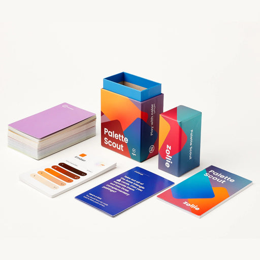 Palette Scout by Hue House – full kit including color cards, challenge cards, and instruction booklet