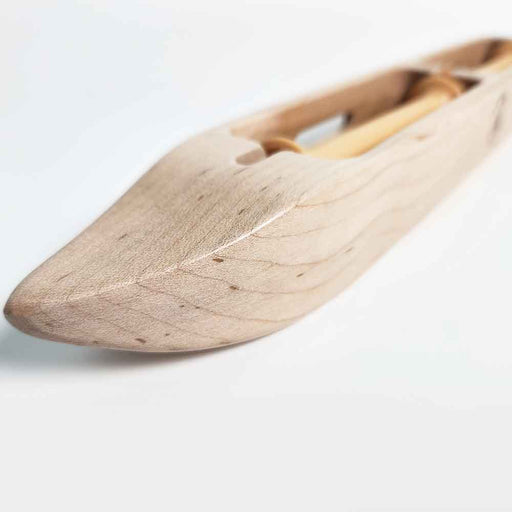 Leclerc 6122-5000 double weft shuttle holding two 4 inch weaving bobbins