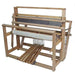 Leclerc Nilus 4-shaft jack-type floor loom, foldable to 25 inches, sturdy weaving loom available in 27, 36, 45 and 60 inch weaving widths