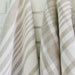 Detail of handwoven linen showing the texture of the weave
