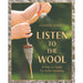 Cover of the book “Listen to the Wool” by Josefin Waltin, mindful wool spinning guide
