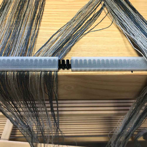 Lofty Fiber sliding raddle covers for Louët weaving looms